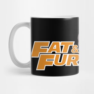 Grey British shorthair cat - Fat and Furrious Mug